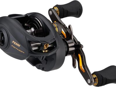 PENN Fathom – Carrete de Pesca de bajo Perfil – Carrete de Pesca de Agua Salada para Pesca de Jigging, Plantilla, Cebo y señuelo