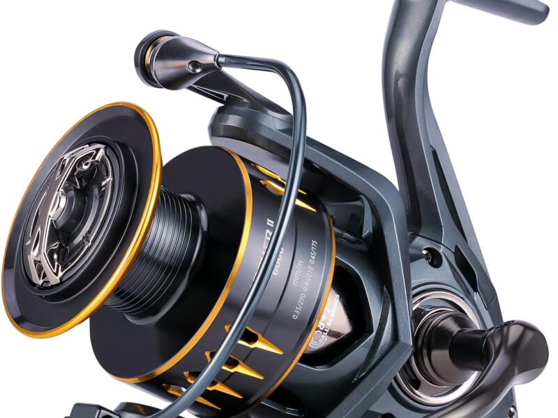SeaKnight Archer Carrete Spinning 8+1BB Ultraligero – pesca de agua dulce