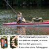 Cubo de pesca, 23L / 30L / 38L Cubo de cebo de pesca plegable y portáti - 2
