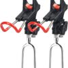 Sgehai 2 soportes para caña de pescar, de acero inoxidable ajustable en 360°